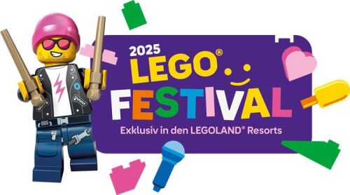 Die LEGO Gruppe und die LEGOLAND Resorts erwecken das Spielen mit einem brandneuen, aufregenden globalen Festival zum Leben, bei dem Kreativität, Spaß und Vorstellungskraft gefeiert werden.