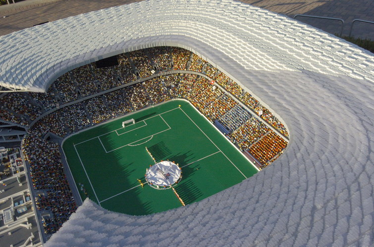Allianz Arena im MINILAND von LEGOLAND Deutschland