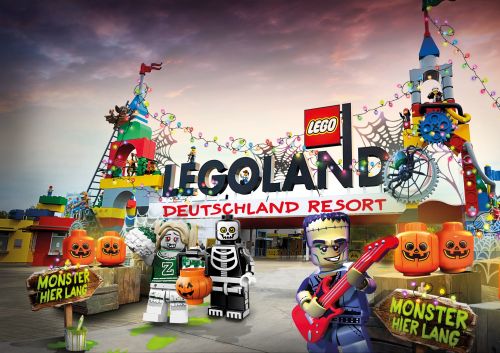 Passend zur Jubiläumssaison feiert das LEGOLAND Deutschland gemeinsam mit seinen Gästen vom 01. bis 31. Oktober eine riesige Monster-Party mit schaurig-schönen LEGO Dekorationen, tausenden Kürbissen, Grusel-Labyrinth und beeindruckenden Künstlern.